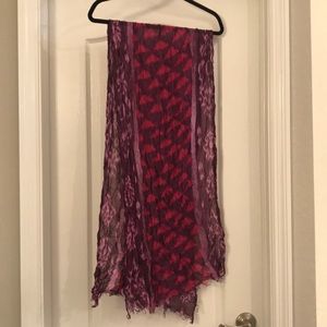 American Eagle Purple Scarf